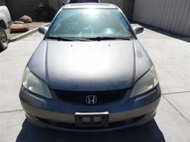 2005 HONDA CIVIC 2DOOR EX GRAY 1.7 AT A21343
